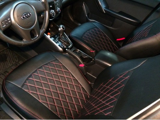 Авточехлы на Kia Cerato 2