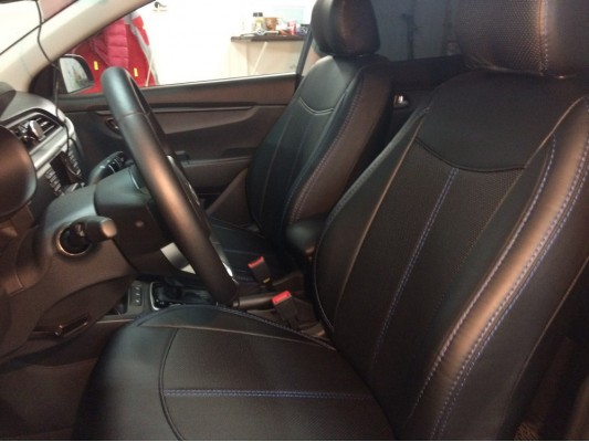 Авточехлы на Kia Rio 4