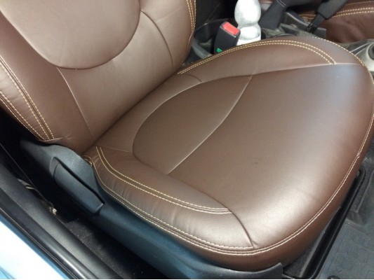 Каркасные авточехлы на Hyundai Solaris