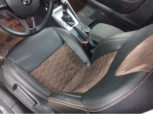 Каркасные авточехлы на Skoda Octavia A7