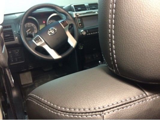 Каркасные авточехлы на Toyota Land Cruiser Prado 150